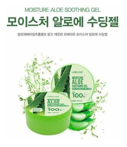 Gel Hidratante Antiarruga Coreana De Áloe Vera Natural (1pz)