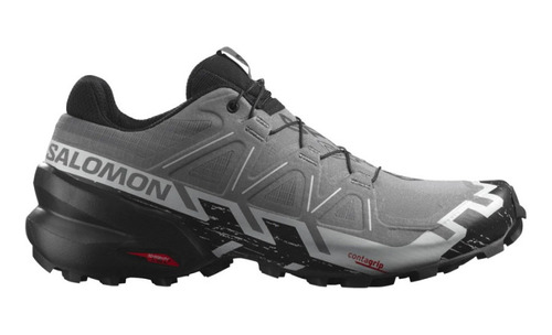 Tenis Trail Salomon Speedcross 6 Gris Hombre L41738000