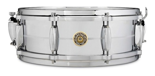 Gretsch Usa Custom Redoblante De Aluminio Solido 14 X5 