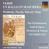 Verdi//alan/loring/noni Un Baile De Máscaras En Cd