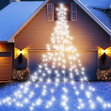 350leds Topper Lights Decoração De Natal Para Jardim Interno