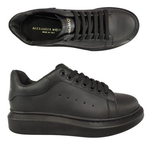 Tenis Alexander Mcqueen Feito Em Couro Legitimo Oversized