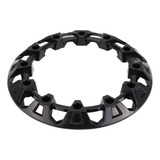 Generic Atv Rueda Llanta Cubierta Negro 10 Pulgadas