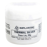 Pasta Térmica Processador/cpu Thermal Silver Prata Pote 50g