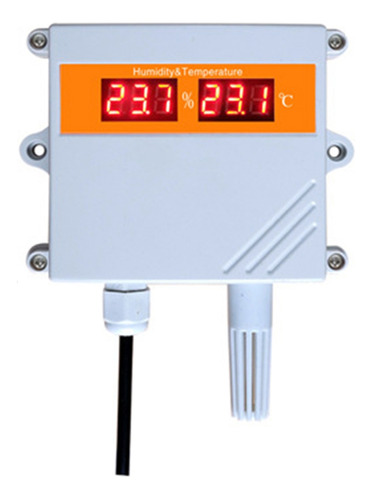 Sensor De Temperatura Y Humedad Rs485 De Aire Digital A Prue
