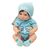 Boneca Reborn Menino New Born Premium-chupetac/led-divertoys