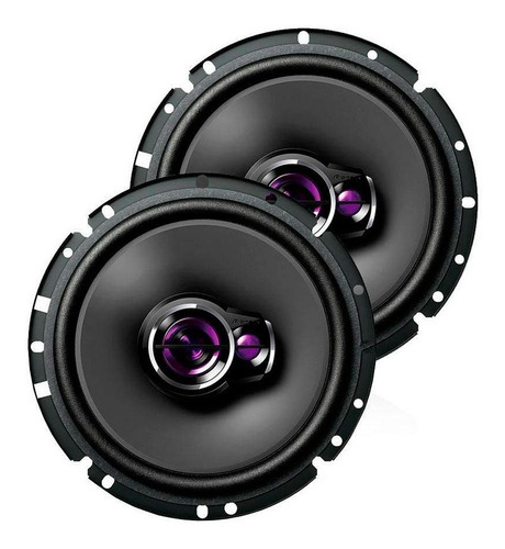 Par De Alto-falantes Pioneer Ts1760br 6 Polegadas 50w Rms