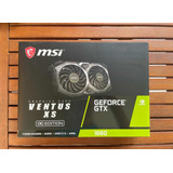 Nvidia 1660 6gb Gtx Msi Ventus Xs Geforce 16 Series