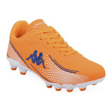 Botines Futbol Kappa Tivoli Fg Naranja Azul Gris