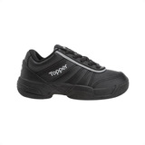 Zapatillas Topper Tie Break Ii Color Negro - Niños 25 Ar