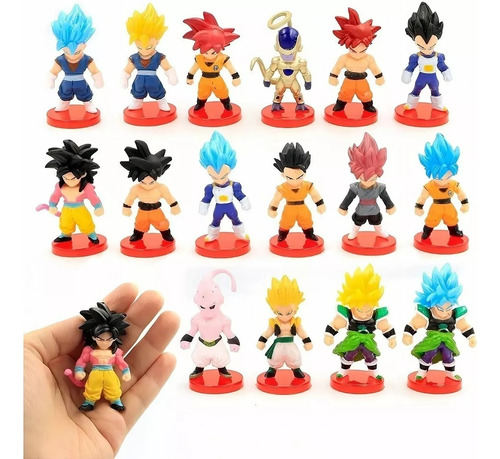 Figuras Goku Miniatura Dragon Ball Juguetes Para Niños