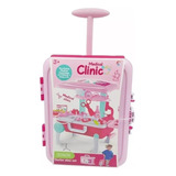 Maleta Clinica Portatil Doctora Para Niñas 27pcs Accesorios