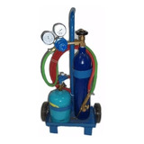 Micro Autogena Gas Butano 1kg Y Oxigeno 1/2m3 Carro Soplete