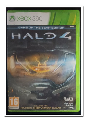 Halo 4, Juego Xbox 360, 2 Discos