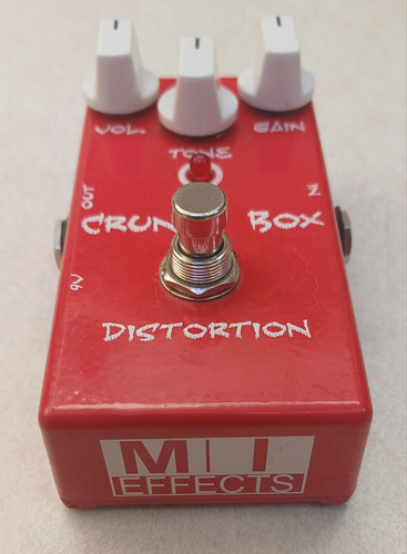 Pedal De Distorsión Crunch Box Mi Audio