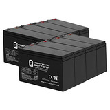 Batería De Reemplazo 12v 8ah Para Sistemas Fios - Pack De 8