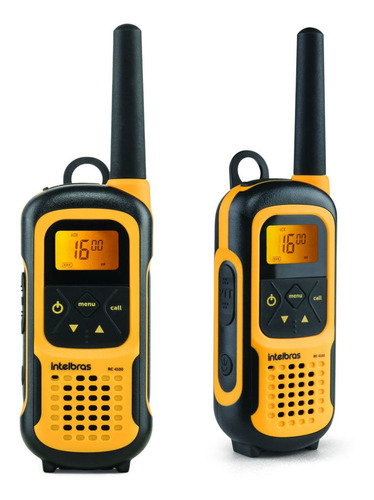 Radio Comunicador Intelbras Rc 4102 Cor Amarelo Uhf Ht A Pro