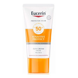 Eucerin Protector Solar Facial Sun Cream Spf50 + 50ml