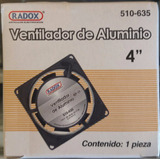 Pack 4 Ventiladores, 2 De 4 Y 2 De 6 Pulgadas