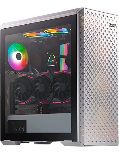 Xpg Defender Pro Mid-tower Atx Mesh Panel Frontal Efecto Rg.