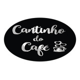 Cantinho Do Café Café Decoração Acrílico Espelhado 