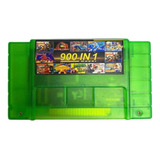 Cartucho Super Snes Juego Cnsd Extraibl Clear Green