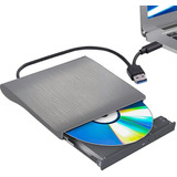 Grabador Quemador Externo Cd Lector Dvd Slim Con Usb Type C