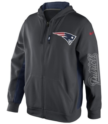 Campera Nike Con Capucha Nfl New England Patriots Importada