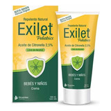 Repelente De Insectos Natural Crema Exilet Citronella 70 Gr