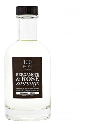 Perfume 100bon Bergamote Et Rose Sauvage Edp 200ml