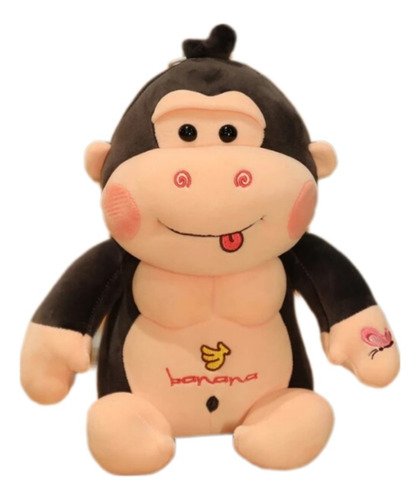 Peluche Suave Y Hermoso Gorila King Kong De Felpa 24cm