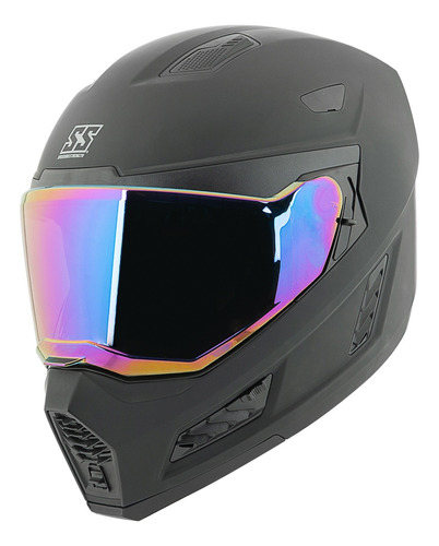 Casco Integral Ss1550 Speed & Strength Solid Negro Mate