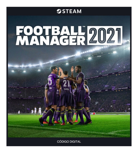 Football Manager 2021 Pc Steam - Código De 15 Dígitos