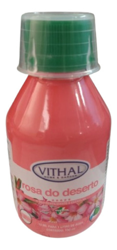 Fertilizante Líquido Para Rosas Do Deserto Vithal - 100ml