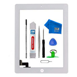 Mmobiel Digitalizador Compatible Con El iPad 2 (blanco) 9,7 