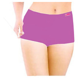 Boxer Sexy Cachetero Body Siluette Dama Modelo 2527 Pack 5pz