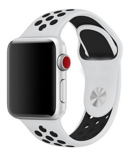 Malla Correa Silicona Sport Para Apple Watch 38 40 42 44mm 