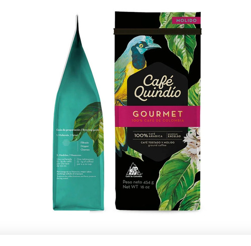 Café Quindío Gourmet Molido454g