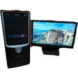 Pc Cpu Amd A4 4000 C/monitor 8 Gb 320 Gb - Usada Oportunidad