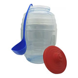 Vitrolero De Plástico  20l Con Cucharon Incluido 