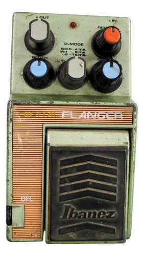 Pedal Ibanez Dfl Flanger Usado 1985 Musicapilar