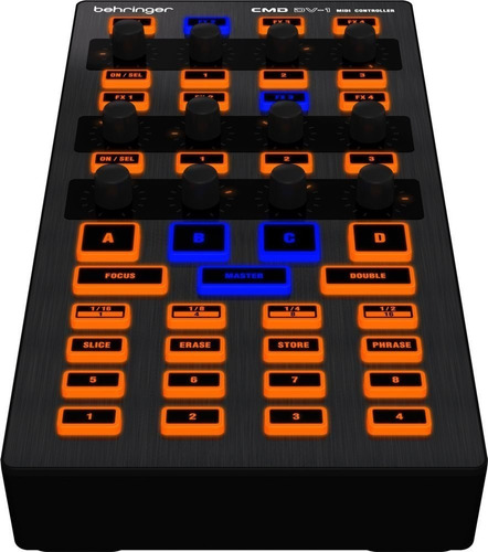 Controlador Dj Behringer Cmd Dv-1 Midi Usb