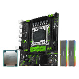 Kit Placa Mãe X99 + Intel Xeon E5-2666 V3 + 16gb C/ Nf