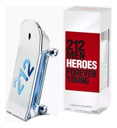 Perfume Ch 212 Men Heroes Forever Young De Hombre Edt  90ml