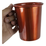  Caneca De Alumíni Pintada Bronze Moscow Mule Tropical 350ml