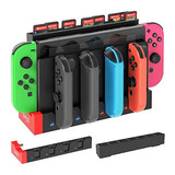 Cargador Fastsnail Compatible Con Nintendo Switch Joy-con, B