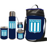 Set Matero Equipo De Mate Racing Club. Ecocuero