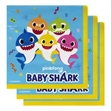 12 Servilletas Baby Shark Servilletas Cumpleaños Baby Shark