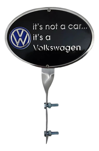 Placa Asta Bandera Volkswagen Vocho It´s A Volkswagen