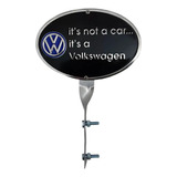 Placa Asta Bandera Volkswagen Vocho It´s A Volkswagen